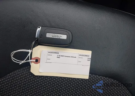 2018 Jeep Compass Trailhawk 4X4 z USA, uszkodzony, nr VIN 3C4NJDDB3JT339135